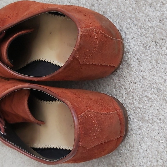 Rag & bone women flat lace-up suade - Picture 3 of 4